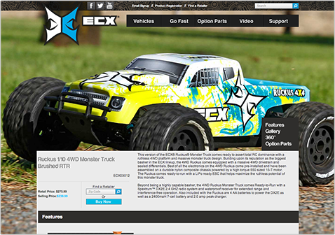 ECX Homepage